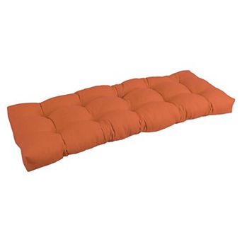Blazing Needles 46-inch by 19-inch Tufted Solid Twill Bench Cushion