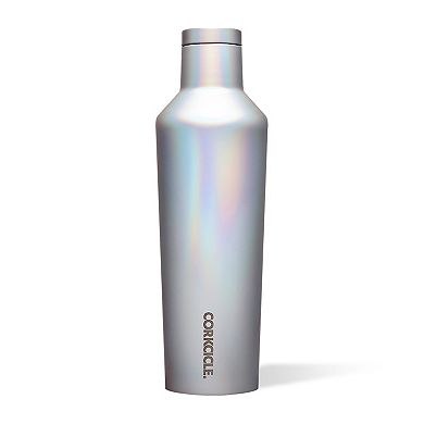 Corkcicle Classic 16 Oz Canteen Stainless Steel Water Bottle, Prismatic Silver