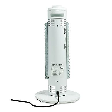 Heatmate Medium Sized Efficient Electric Graphite Tower Indoor Space Heater