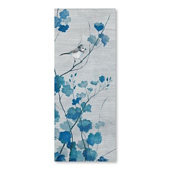 Courtside Market Blue Spring Song II Canvas Wall Art