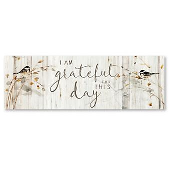 Courtside Market Heaven & Nature Grateful Canvas Wall Art