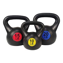 BalanceFrom Fitness 5, 8, and 12 Pound Neoprene Coated Dumbbell