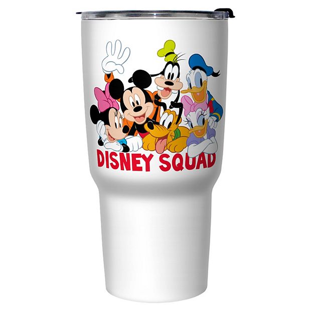 Disney Tumbler - Mickey Mouse and Friends Holiday Stainless Steel Travel  Tumbler