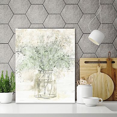 Courtside Market Greens Of Summer II Canvas Wall Art