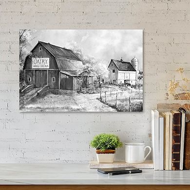 Courtside Market Day At The Farm Canvas Wall Art