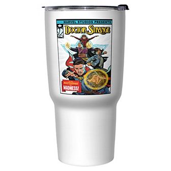 Marvel Doctor Strange and the Multiverse of Madness Comic Book Cover 27-oz. Stainless Steel Travel Mug