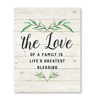 Courtside Market Love Canvas Wall Art