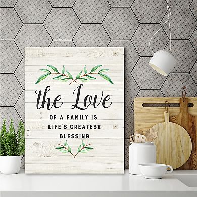 Courtside Market Love Canvas Wall Art