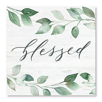 Courtside Market Blessed Canvas Wall Art