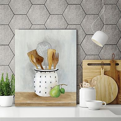 Courtside Market Cottage Kitchen Pears Canvas Wall Art