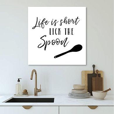 Courtside Market Wishes Don't Do Dishes Canvas Wall Art