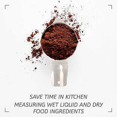 Accurate Measuring Cup Stainless Steel Metal