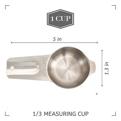 Accurate Measuring Cup Stainless Steel Metal