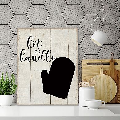 Courtside Market Hot To Handle Canvas Wall Art