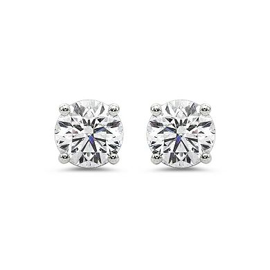 Made For You 10k Gold 1/3 Carat T.W. Certified Lab Grown Diamond Stud Earrings