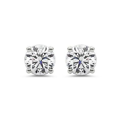 Made For You 10k Gold 1/2 Carat T.W. Certified Lab Grown Diamond Stud Earrings