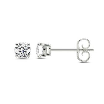 Made For You 10k Gold 1 Carat T.W. Certified Lab Grown Diamond Stud Earrings