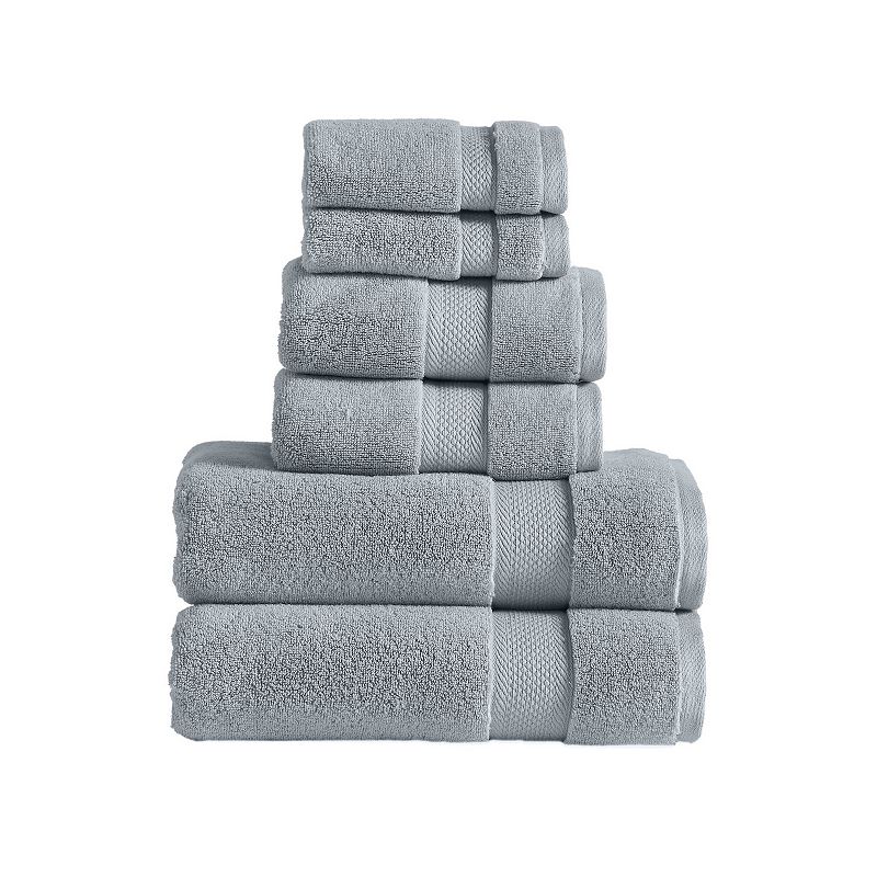 Modern Threads 6-piece Quick Dry Towel Set, Grey
