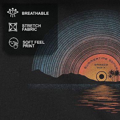 Men's Sound Of Summer Vinyl Graphic Tee