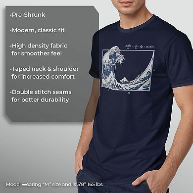Men's The Great Fibonacci Wave Graphic Tee