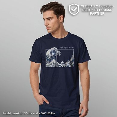 Men's The Great Fibonacci Wave Graphic Tee