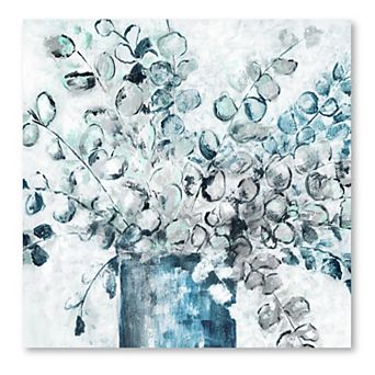 COURTSIDE MARKET Eucalyptus Canvas Wall Art