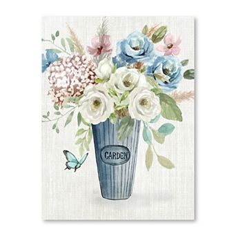 COURTSIDE MARKET Garden Bouquet Canvas Wall Art