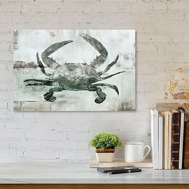 COURTSIDE MARKET Neutral Crab II Canvas Wall Art