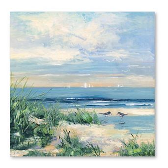 COURTSIDE MARKET The Coast Canvas Wall Art