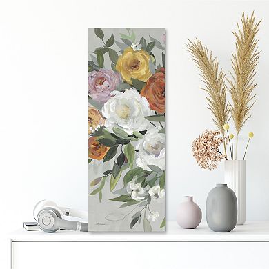COURTSIDE MARKET Delicate Blend I 12x30 Canvas Wall Art