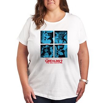 Plus Size Gremlins 2 Grid Graphic Tee