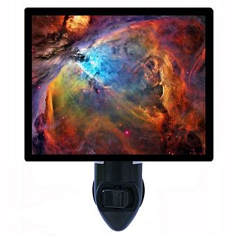Orion Nebula. Space Decorative Photo Night Light.