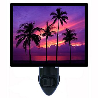 Almost Paradise. Tropical Decorative Photo Night Light.