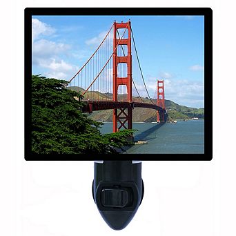Golden Gate Bridge. Decorative Photo Night Light.