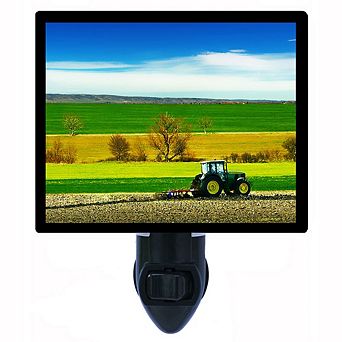 Farming. Country Decorative Photo Night Light.