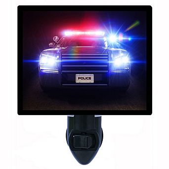 Police. Decorative Photo Night Light.