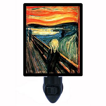 The Scream. Old Masters Decorative Photo Night Light.