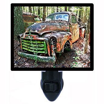 GMC Truck. Vintage Truck Decorative Photo Night Light.