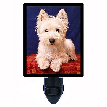 Westie. Dog Decorative Photo Night Light.