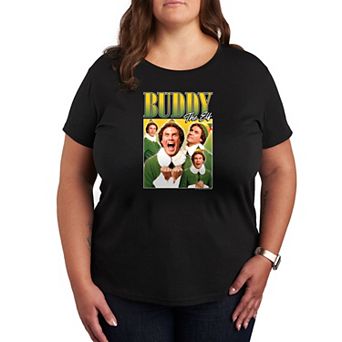 Plus Size Elf Buddy The Elf Tee