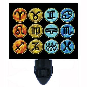 Zodiac. Decorative Photo Night Light.