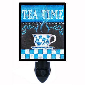 Tea Time Cup. Decorative Photo Night Light.