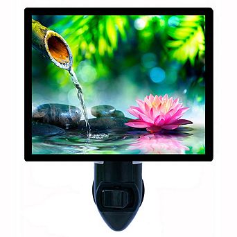 Zen Garden. Decorative Photo Night Light.
