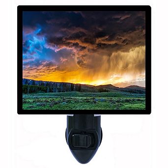 Landscape Decorative Photo Night Light. Free Switchable Insert. Beauty In Nature