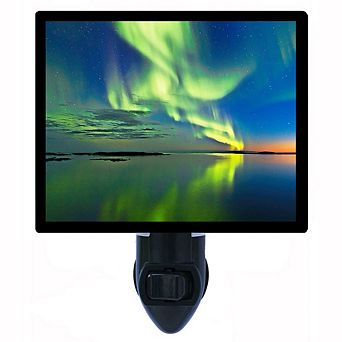 Arctic Light. Northern Lights Decorative Photo Night Light.