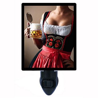 Octoberfest. Decorative Photo Night Light.