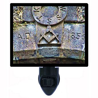 Masonic Symbol. Decorative Photo Night Light.