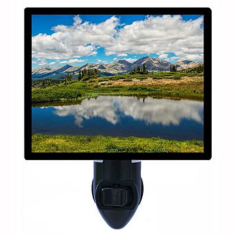 Cottomwood Pass. Decorative Photo Night Light.