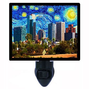 Phoenix Starry Night. Van Gogh Decorative Photo Night Light.