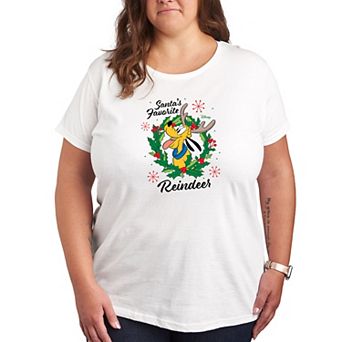 Disney's Pluto Plus Santa's Favorite Reindeer Graphic Tee